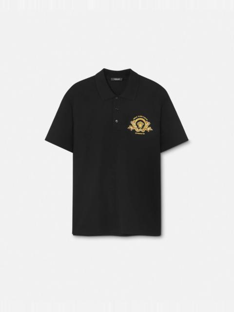 Embroidered Coupe Blason Polo Shirt