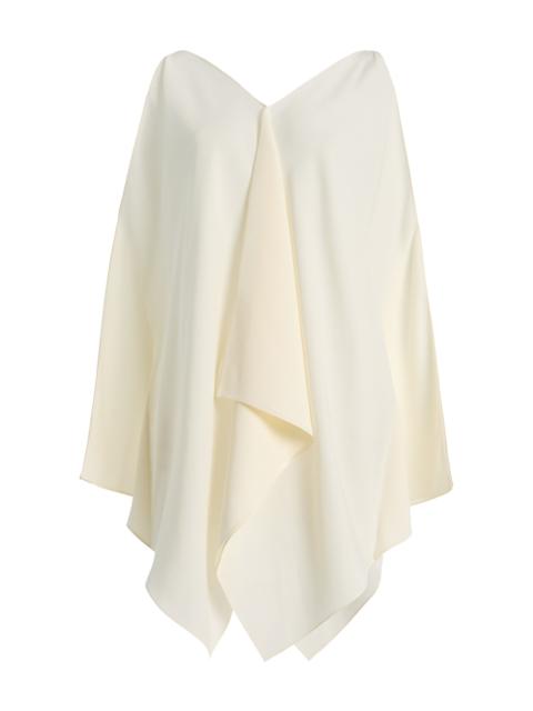 Levon Silk Satin Top ivory