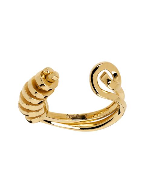 Gold Twist Ring