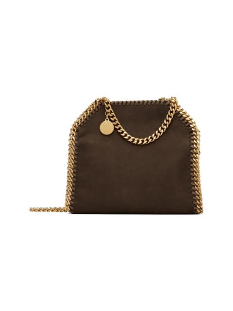 Brown Falabella Faux-Suede Tiny Bag