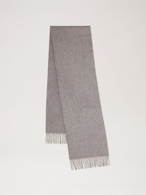 Small Solid Merino Wool Scarf
Light Grey Melange Merino Wool