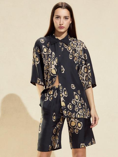 Amalfi Gold Foil Shorts