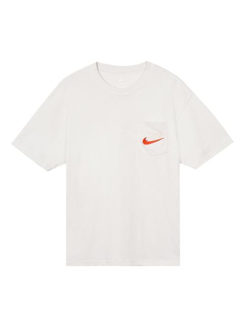Nike Sportswear T-Shirt 'Phantom White Grey ' DM6426-030