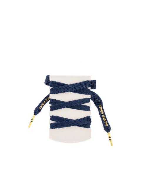 logo-lettering laces