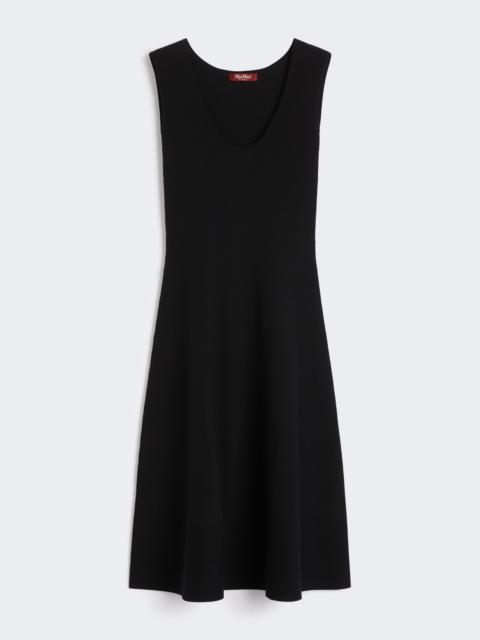 FURETTO Stretch viscose calf-length dress