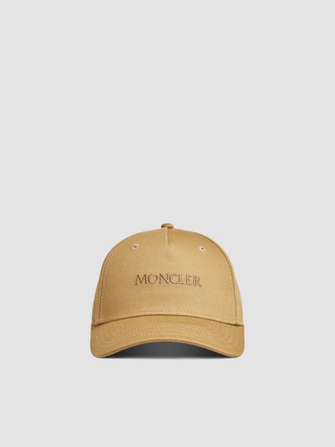 Embroidered Logo Gabardine Baseball Cap