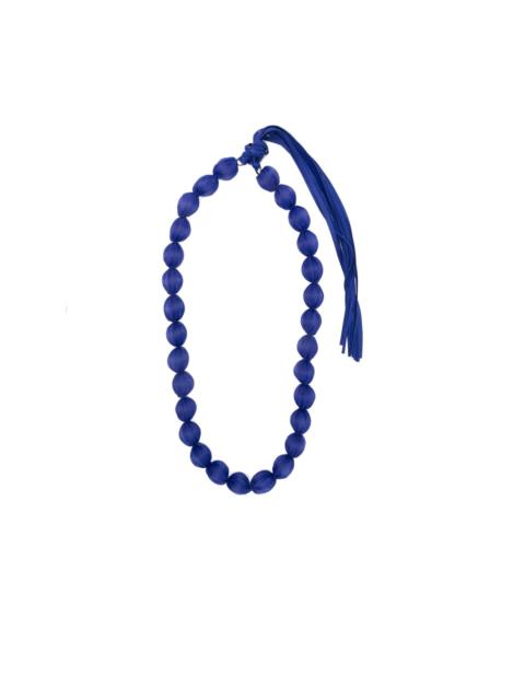 Shibori necklace