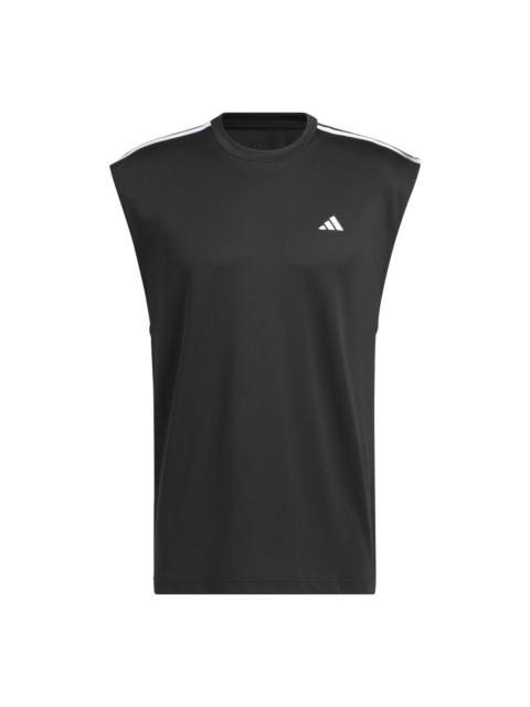 adidas All-world Sleeveless Tank Tee 'Black' IC2464