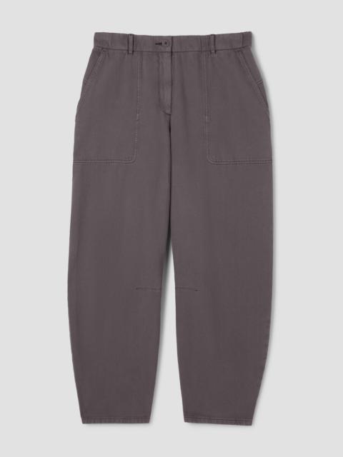 Garment-Dyed Utility Cotton Arch Pant