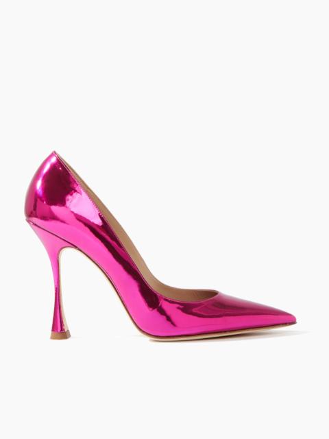 Metallic Patent Leather Pumps