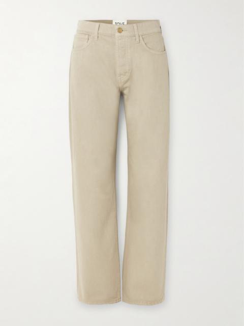 Everly High-rise Straight-leg Organic Jeans