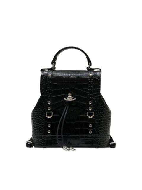 small Max embossed backpack