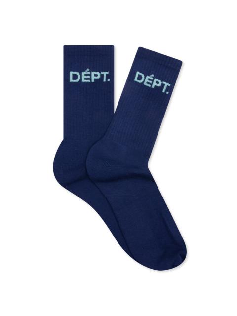 DEPT SOCKS - NAVY