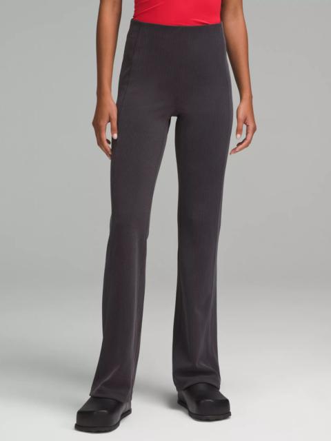 Ribbed Softstreme Flared Pant *Regular