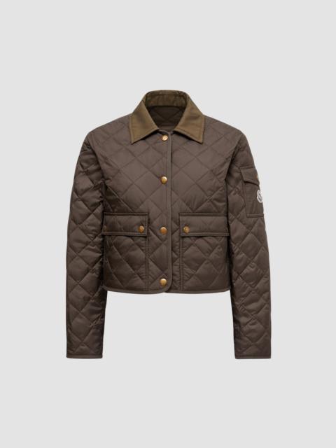 Chitre Diamond-Quilted Padded Shirt Jacket