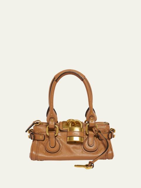 Small Paddington Padlock Shoulder Bag in Leather
