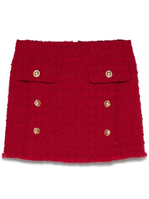 Heritage tweed mini skirt