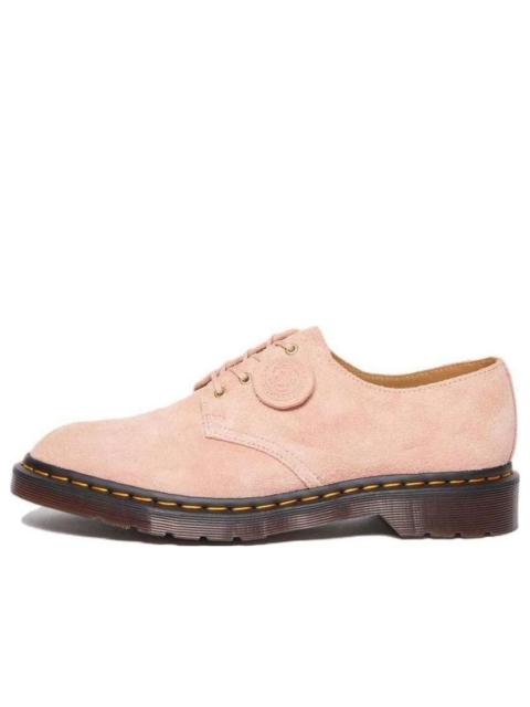 (WMNS) Dr. Martens Smiths Suede Dress Shoes 'Peach Beige' 30564329