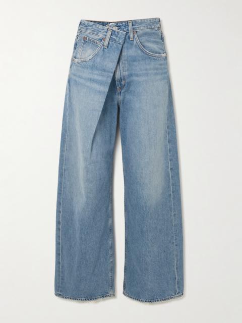 Vana Asymmetric Wide-leg Jeans