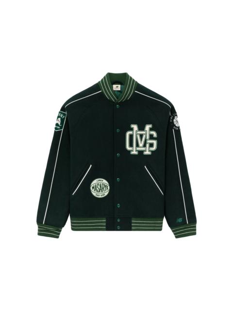 Aime Leon Dore x New Balance SONNY NY Varsity Jacket Green