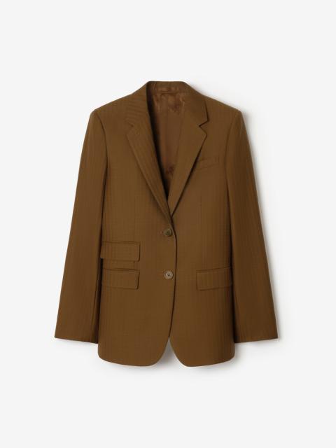 Wool Mohair Tailored Jacket