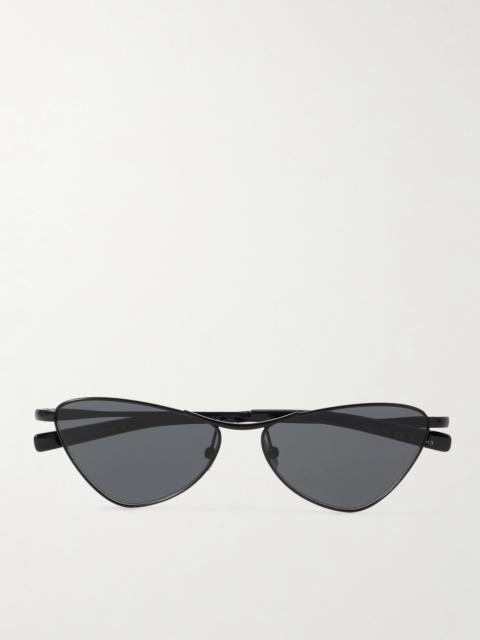 Cat-eye Metal Sunglasses