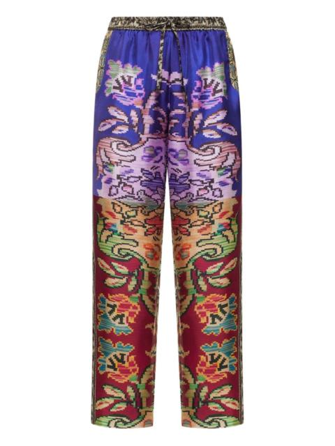 all-over print trousers