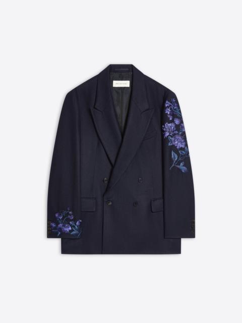 EMBROIDERED WOOL BLAZER