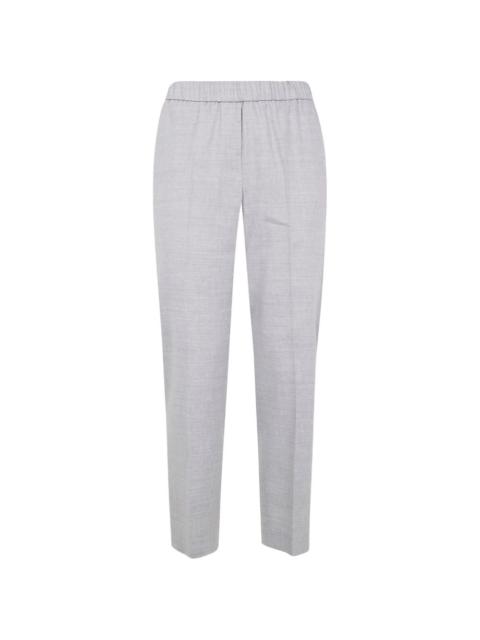 elasticated-waist trousers