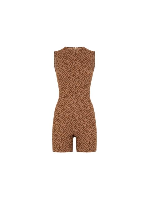 Fendi x SKIMS Sleeveless Mid Thigh Bodysuit California