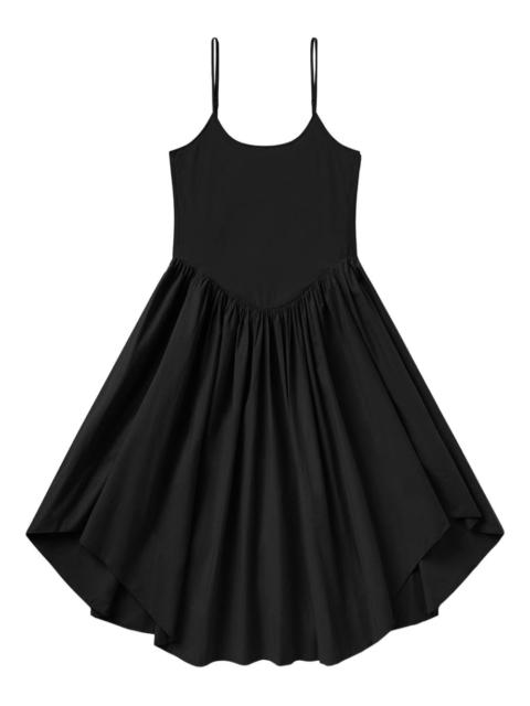 Ari spaghetti-strap midi dress