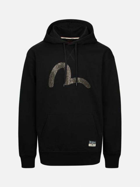 RHINESTONE SEAGULL RELAX FIT HOODIE