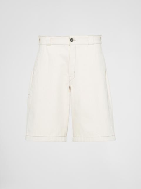 Bull denim bermudas