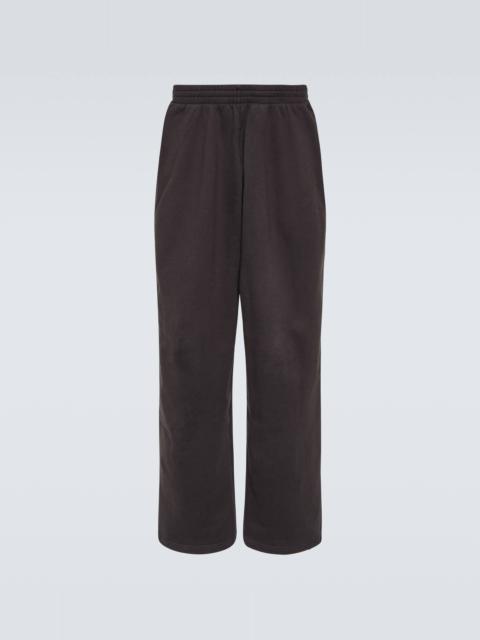 Baggy cotton fleece sweatpants