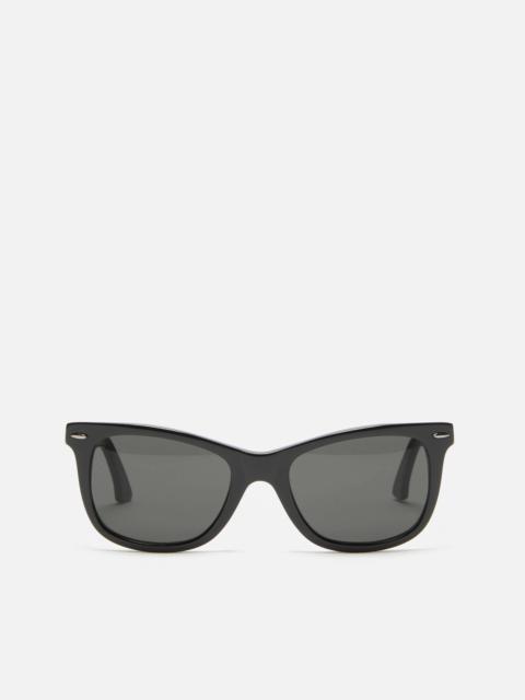 Square-frame sunglasses - Black/black