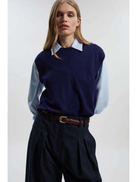 Viscose Blend Knit Top