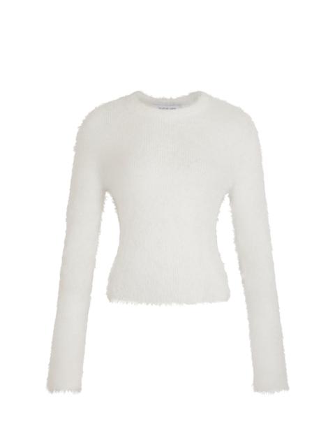 Wild Fluffy Knit Crewneck Pullover