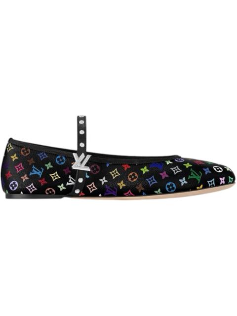 Louis Vuitton Romy Flat Ballerina Takashi Murakami Black (Women's)
