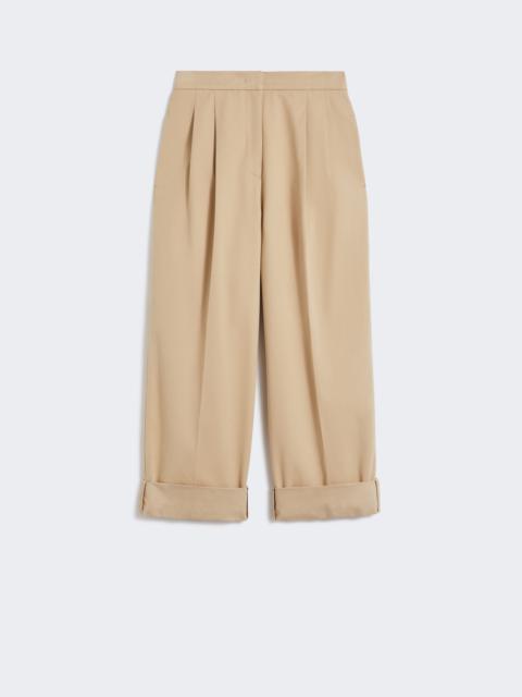 BRONZO Comfort gabardine trousers