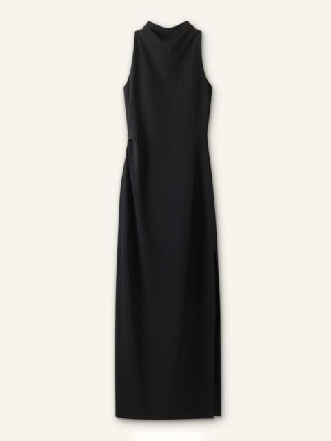 Draped Full-Length Dress