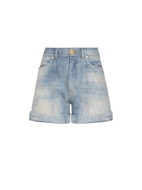 Short Diamond denim shorts