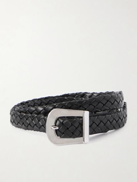 Marija Woven Leather Belt
