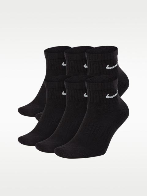 Nike Everyday Cushioned Training Ankle Socks (6 Pairs)