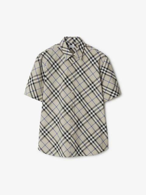 Check Cotton Shirt