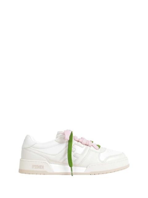 Match Leather Sneakers