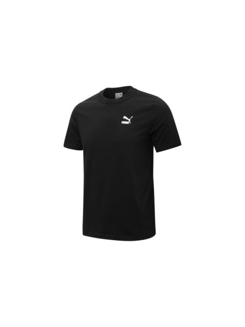 PUMA Tennis Club Graphic Tee 'Black' 536958-01