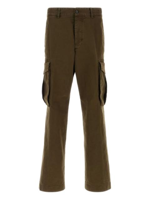 stretch-cotton trousers