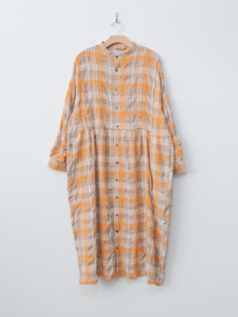 C/W Tartan Dress - Orange