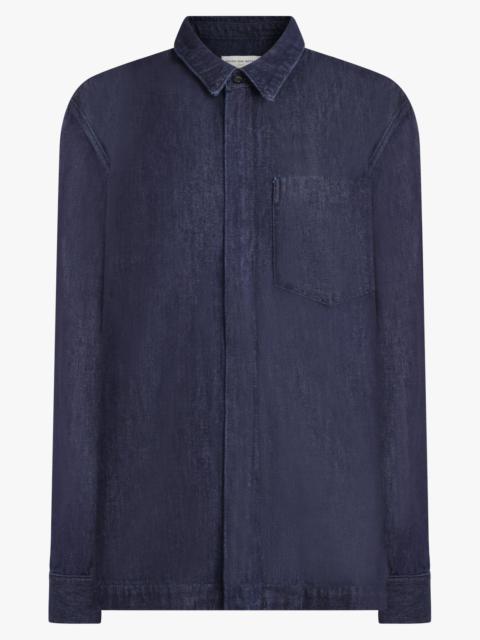 LIGHT WEIGHT L/S OVERSHIRT | INDIGO BLUE