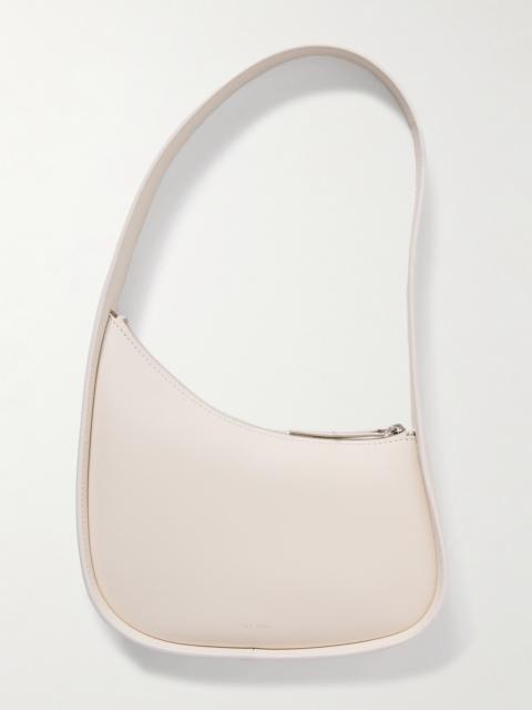 Half Moon Leather Shoulder Bag